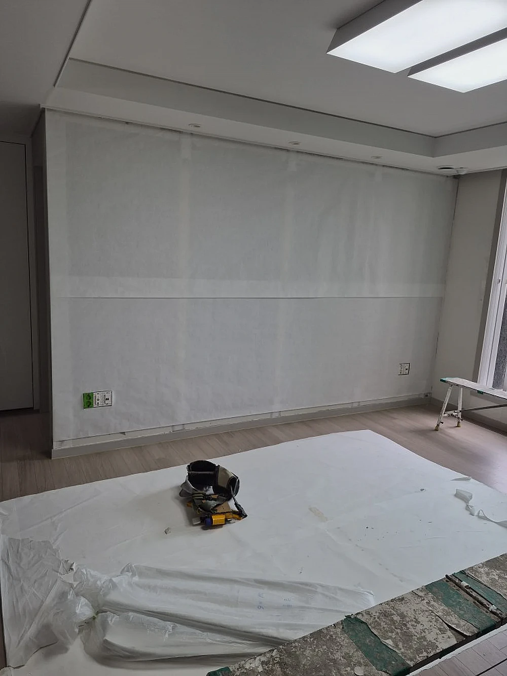 역곡동 28평아파트 벽실크도배 시공사례 시공전